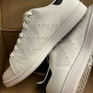 adidas White and Black Sneakers